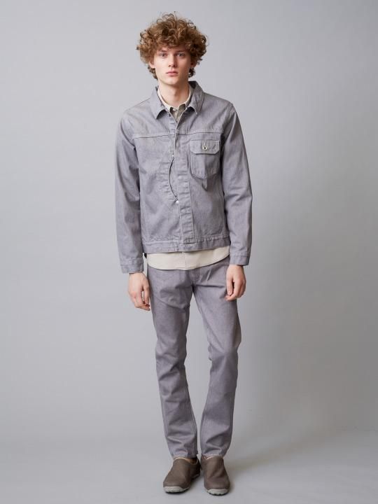 TROVE / TIDY BLOUSON ( ONE WASH ) / GRAY photo