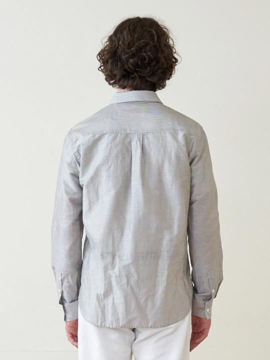 A.TAKA / STRIPE SHIRT / GRAY photo