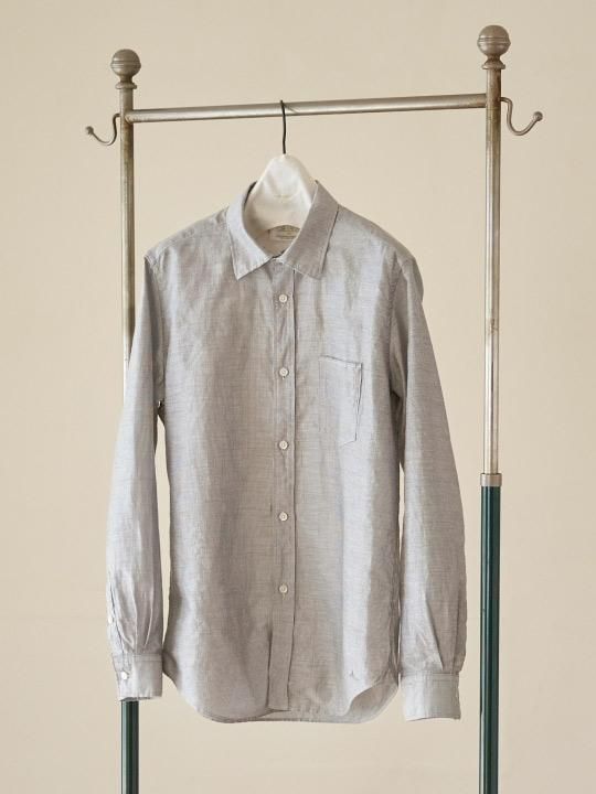 A.TAKA / STRIPE SHIRT / GRAY photo