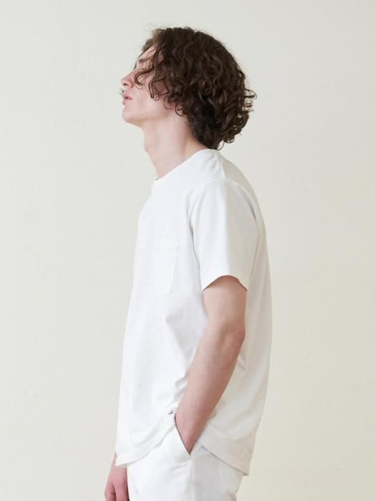 A.TAKA / POCKET TEE / WHITE photo