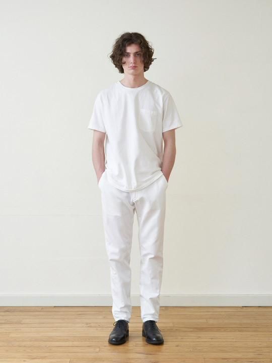 A.TAKA / POCKET TEE / WHITE photo