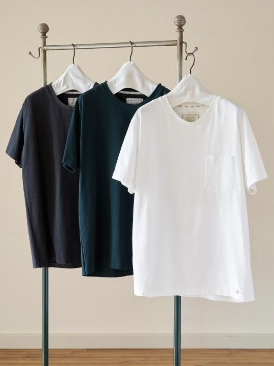 A.TAKA / POCKET TEE / WHITE photo