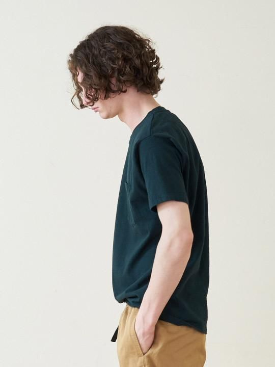 A.TAKA / POCKET TEE / DARK GREEN photo