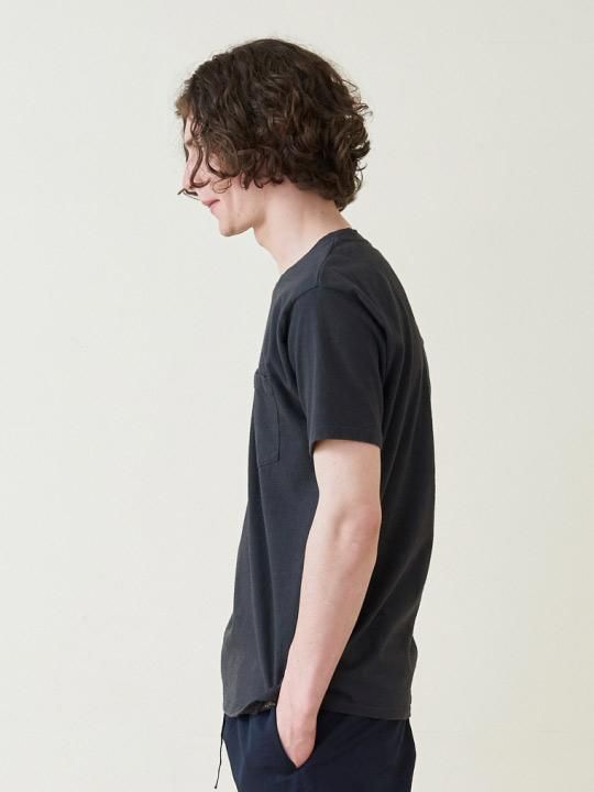 A.TAKA / POCKET TEE / CHARCOAL photo
