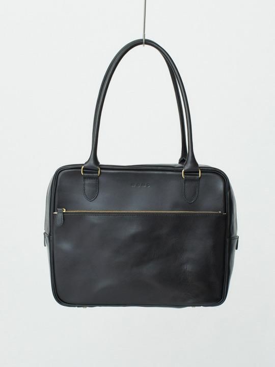 【受注生産】BRITANNIA LEATHERS / BOSTON BAG / BLACK photo