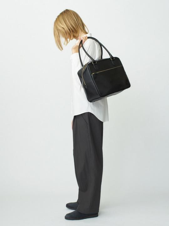【受注生産】BRITANNIA LEATHERS / BOSTON BAG / BLACK photo