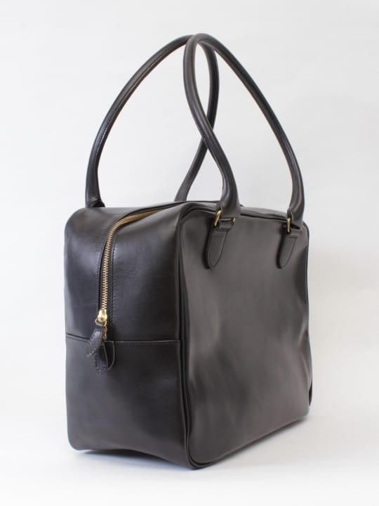 【受注生産】BRITANNIA LEATHERS / BOSTON BAG / BLACK photo