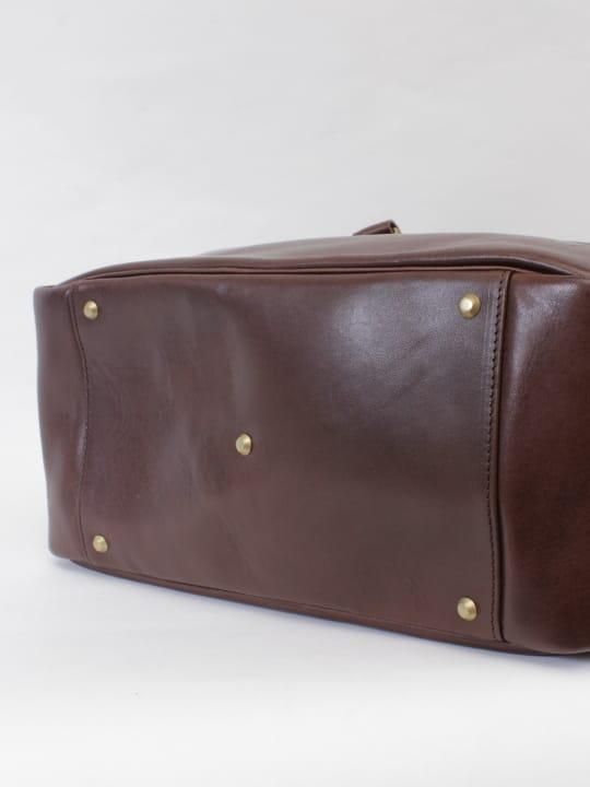 【受注生産】BRITANNIA LEATHERS / BOSTON BAG / DARK BROWN photo