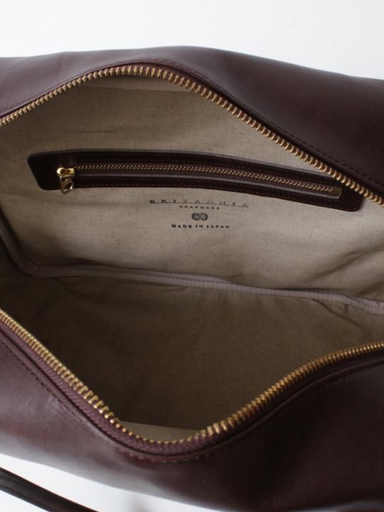 【受注生産】BRITANNIA LEATHERS / BOSTON BAG / DARK BROWN photo