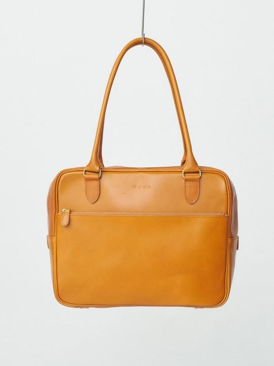 【受注生産】BRITANNIA LEATHERS / BOSTON BAG / CAMEL photo