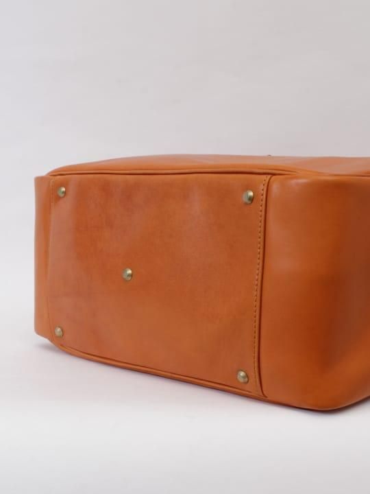 【受注生産】BRITANNIA LEATHERS / BOSTON BAG / CAMEL photo