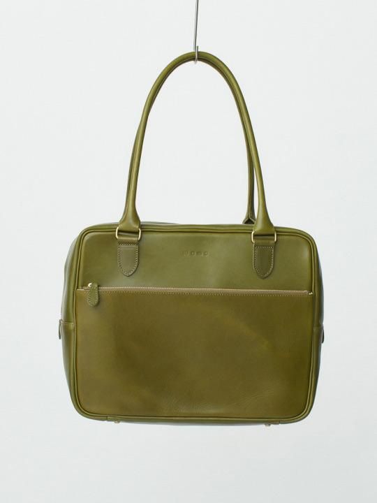 【受注生産】BRITANNIA LEATHERS / BOSTON BAG / OLIVE photo