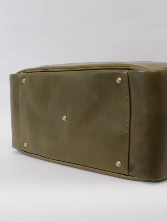 【受注生産】BRITANNIA LEATHERS / BOSTON BAG / OLIVE photo