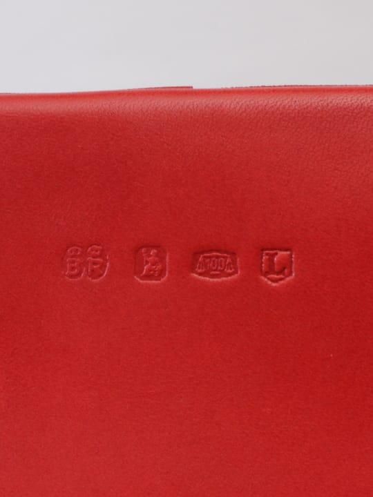 【受注生産】BRITANNIA LEATHERS / BOSTON BAG / RED photo
