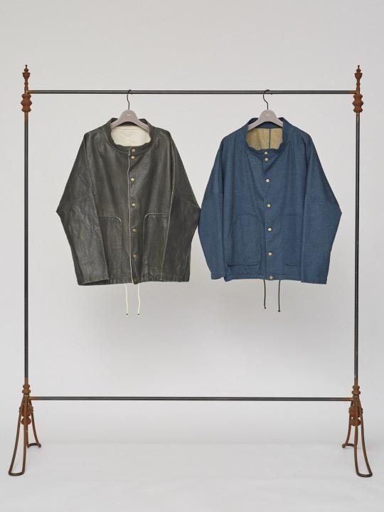 TROVE / KOVA BLOUSON / CHARCOAL photo