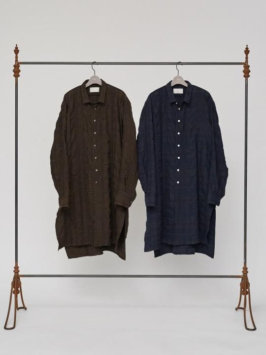 TROVE / VARJO LONG SHIRT / NAVY photo