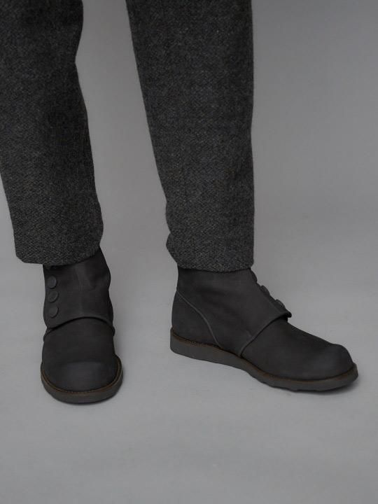 TROVE / POROMIES BOOTS ( WATER GUARD LEATHER ) / CHARCOAL photo