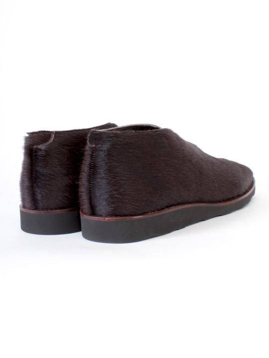 TROVE / COWFUR BOOTS / BROWN photo