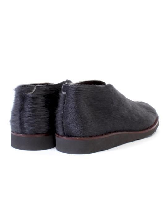 TROVE / COWFUR BOOTS / DARK GRAY photo