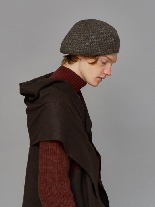 TROVE / KISSA BERET / GRAY BROWN photo