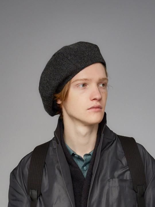 TROVE / KISSA BERET / MIX CHARCOAL photo