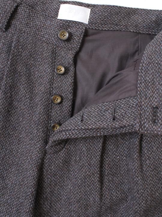 TROVE / KISSA WIDE PANTS / GRAY BROWN photo