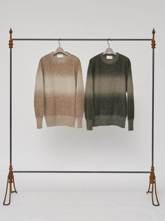 【予約商品】TROVE / VUOHI KNIT / MIX OLIVE photo