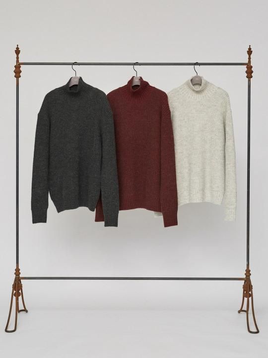 【予約商品】TROVE / MIX TURTLE KNIT / IVORY photo