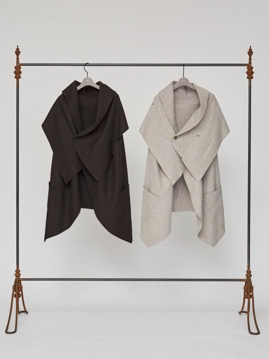 TROVE / VIITTA OVER CARDIGAN / CHARCOAL photo