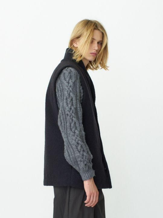 【予約商品】TROVE / LASSE VEST / NAVY CHARCOAL photo