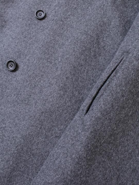 【予約商品】TROVE / MJUK WIDE P-COAT / GRAY photo