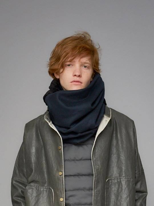 TROVE / POROMIES LOOP MUFFLER / DARK GREEN photo