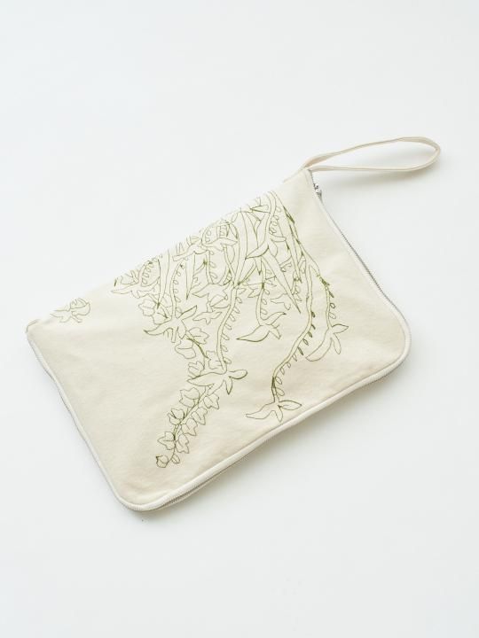 TROVE / BOTANICAL CLUTCH BAG ( SHOP LIMITED ) photo