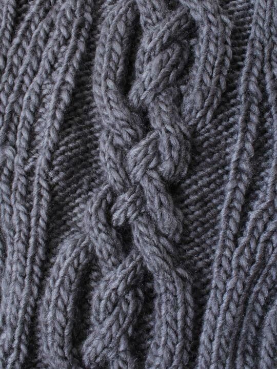 【予約商品】TROVE / KASI KNIT LOOP MUFFLER / GRAY photo