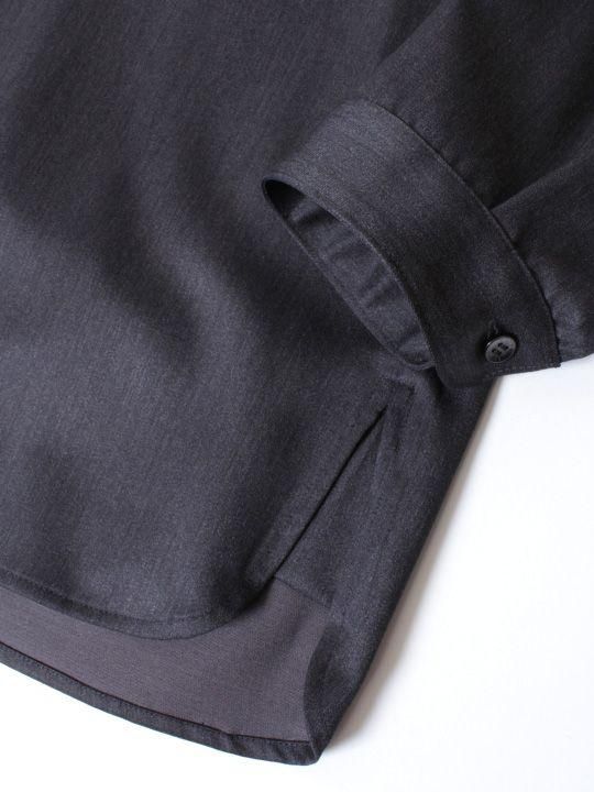 【予約商品】TROVE / PUKU SHIRT / CHARCOAL photo