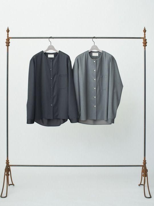 【予約商品】TROVE / PUKU SHIRT / CHARCOAL photo