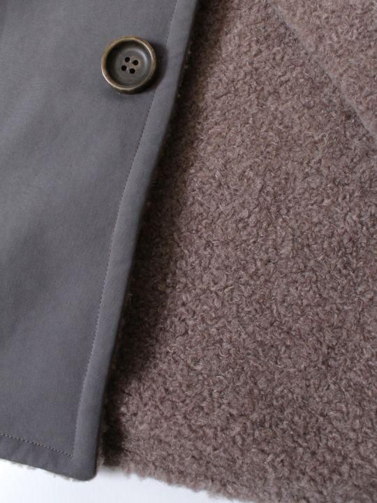 【予約商品】TROVE / SAA BOA COAT / GRAY photo