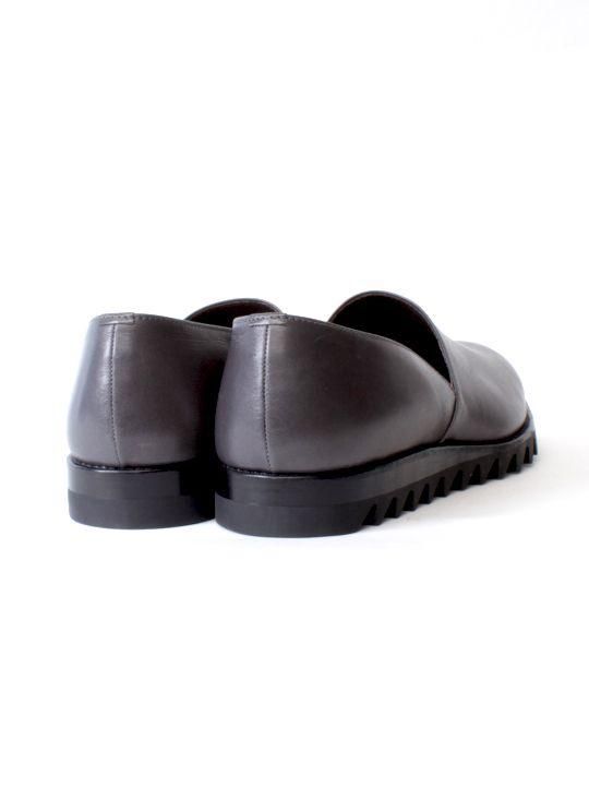 TROVE / PAINO LEATHER SHOES / CHARCOAL photo