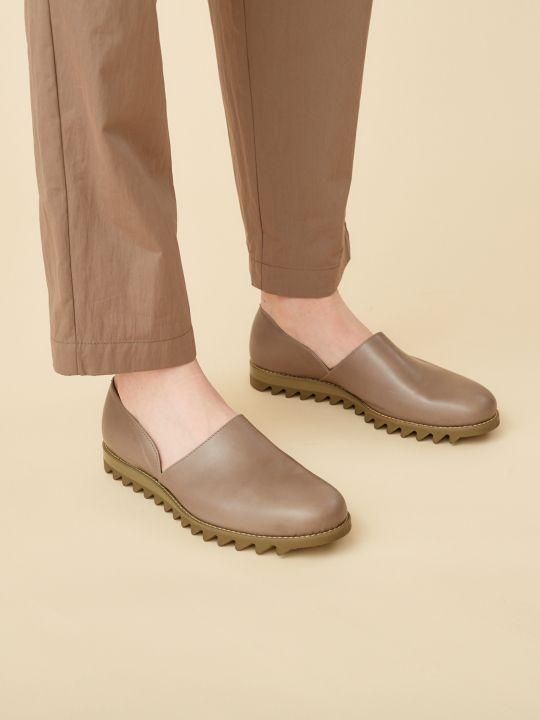 TROVE / PAINO LEATHER SHOES / GRAY photo