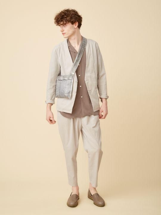 TROVE / PAINO LEATHER SHOES / GRAY photo