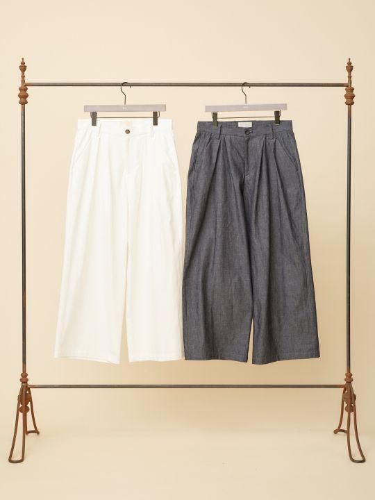 TROVE / AURA WIDE DENIM / WHITE photo