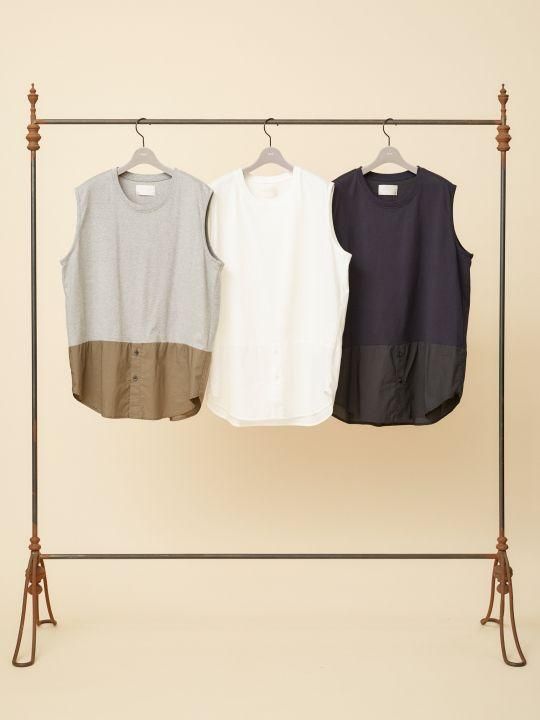 TROVE / JASEN TANK / WHITE photo
