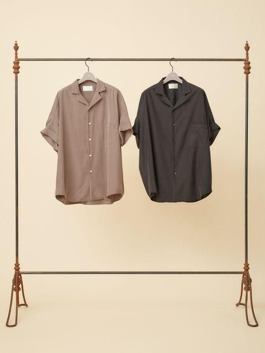 TROVE / VALO WIDE SHIRT / MOCHA GRAY photo
