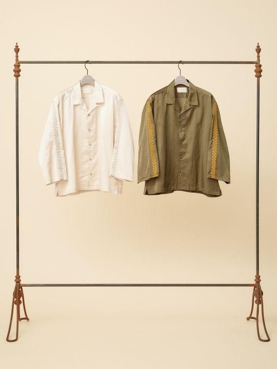 TROVE / KUVIO SHIRT / IVORY photo