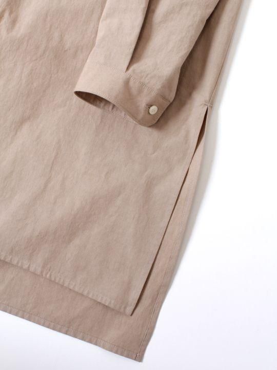 TROVE / DECADENCE LONG SHIRT / SAND BEIGE photo