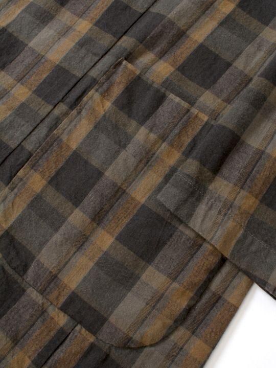 TROVE / KANGAS GOWN ( PATTERNED ) / BEIGE CHECK photo
