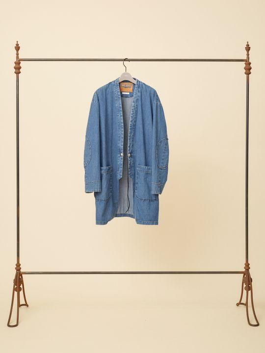 TROVE / DENIM GOWN COAT ( BIGJHON x SURT x TROVE ) / INDIGO photo