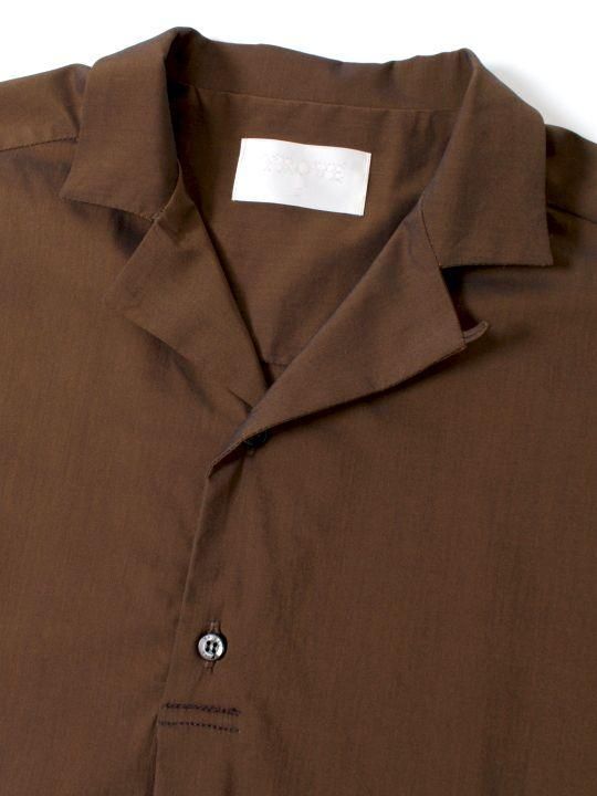 【予約商品】TROVE / VALO PULLOVER SHIRT / BROWN photo