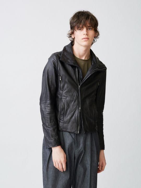 【予約商品】TROVE / SOLUMN LEATHER BLOUSON TYPE-2 / BLACK photo