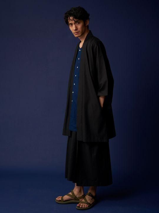 2018春 WAROBE / HAORI / BLACK photo